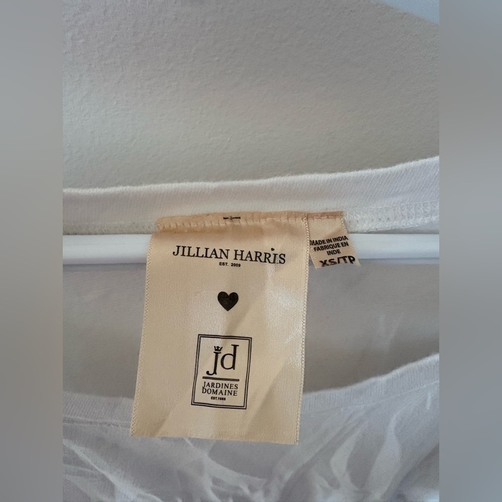 Jillian Harris x Jardines Domaine Road Trip Babydoll Dress in White Size XS - Picture 7 of 8